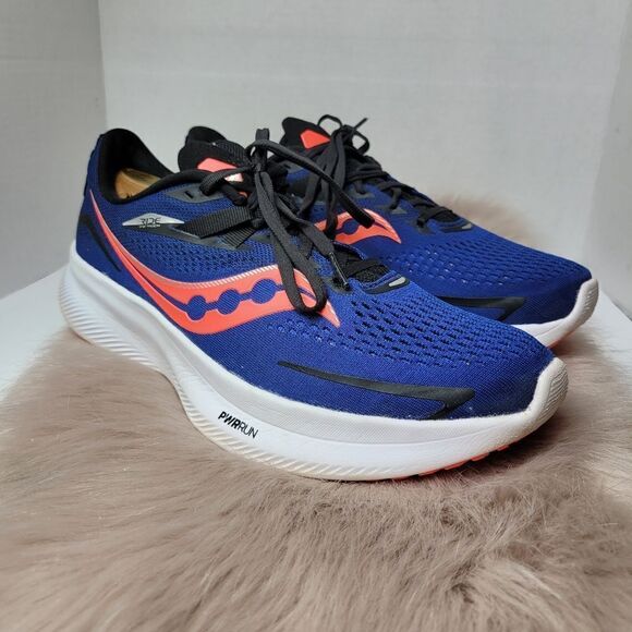 Saucony Men's Ride 15 Mens Running Sneaker Shoes Size 10 - Picture 1 of 9